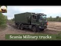 Scania military trucks