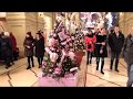 New Year's decorations in GUM in Moscow 2018