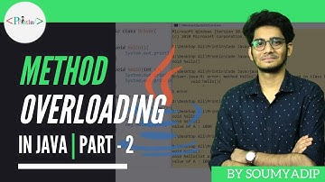 #3.9 Method Overloading in Java | Coding | Part 2 | Println