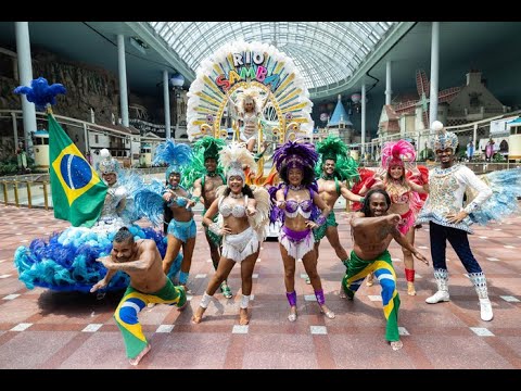 Rio Brazil Samba Dance at Lotte Adventure World 🇧🇷 - 1st Part