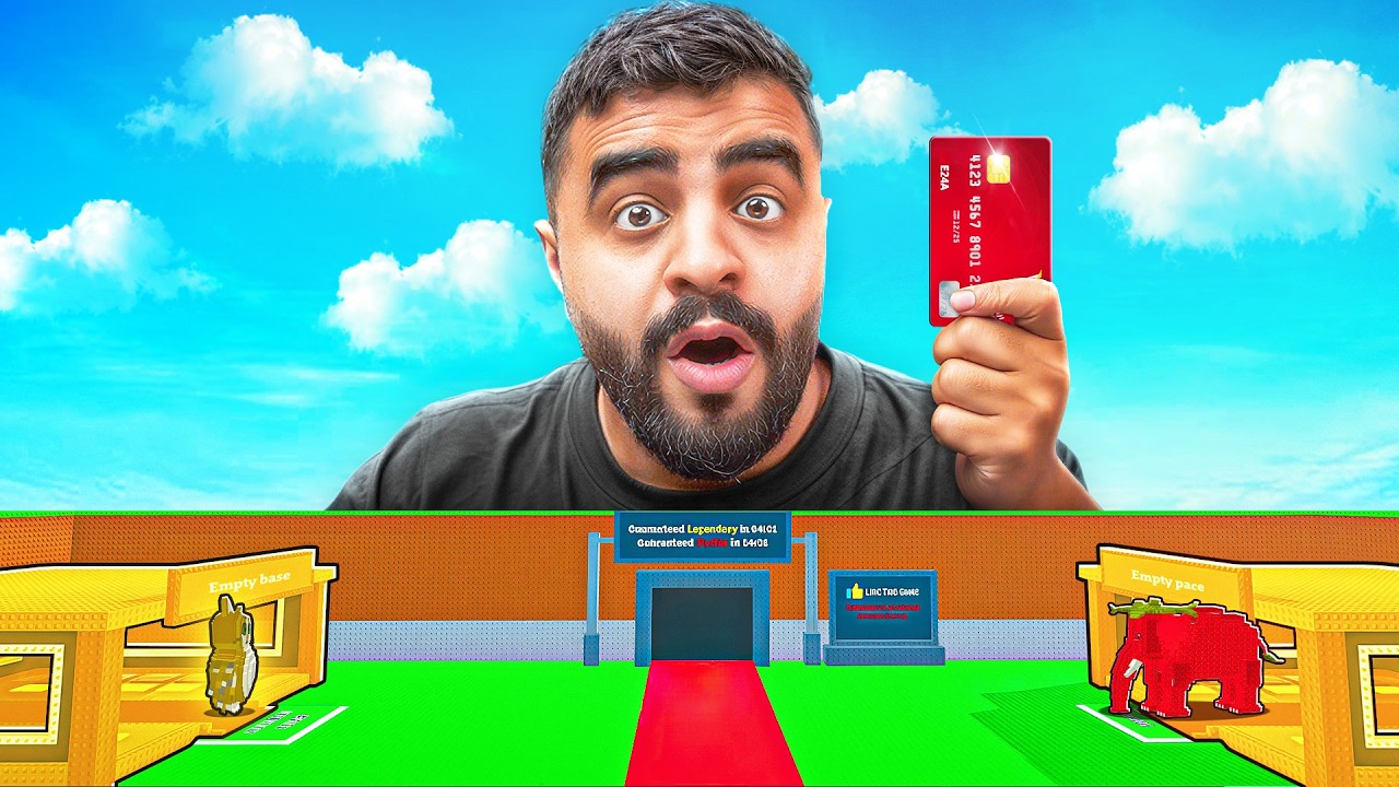 شريت حسابات عشوائية بـ 100$ في ماب السرقة 🔥 ( جنون البقر شنين 😂 ) Steal a brainrot Roblox 