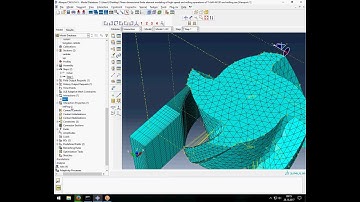Abaqus CAE machining tutorials for several machining methods