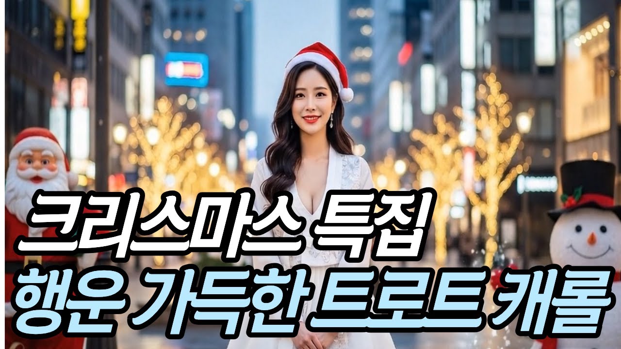 💿K-트로트 캐롤 🦌겨울밤 울린 한국 트로트 캐롤 첫 소절부터 미쳤다🎵감성 트로트, 플레이리스트, 시니어 인생 트로트, 인기트로트.