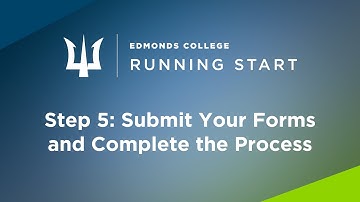 Running Start - Step 5: Submit Your Paperwork