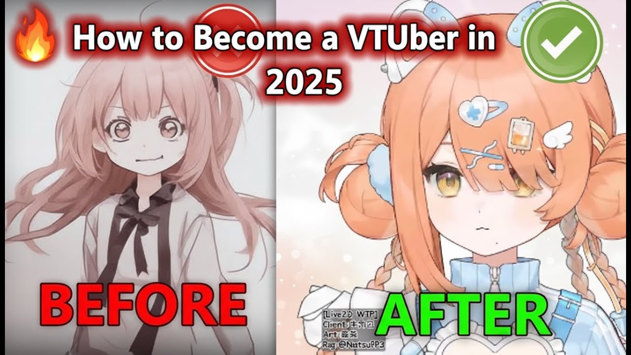 🔥 How to Become a VTuber in 2025 – Ultimate Beginner’s Guide to 2D, 3D & PNG VTubing!