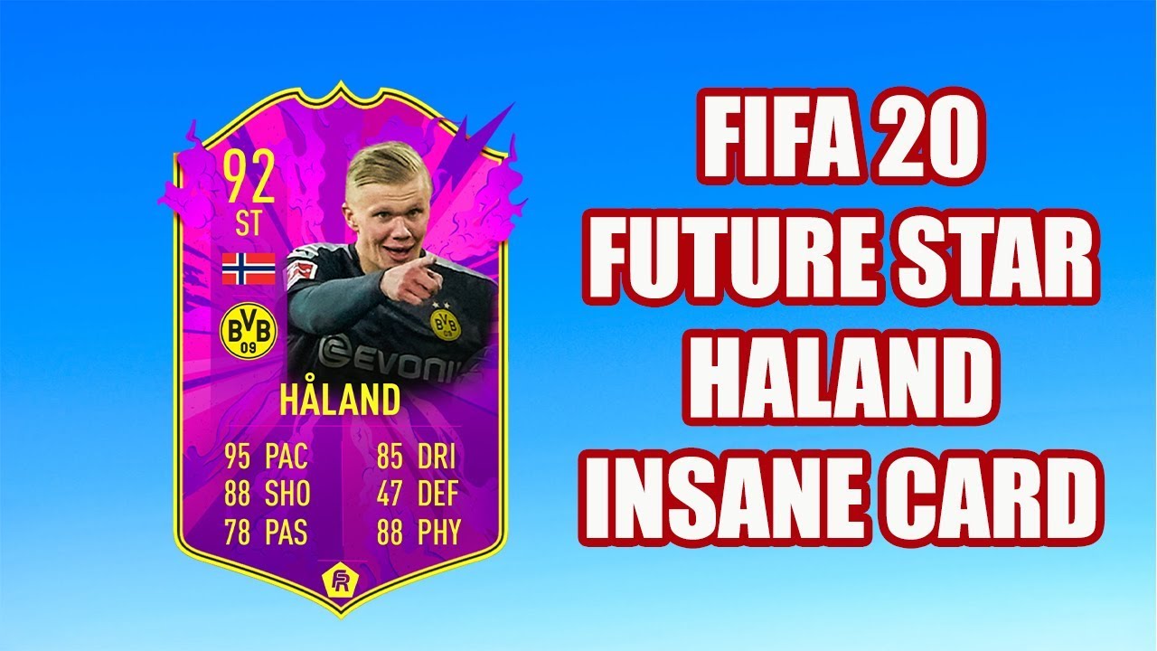 INSANE CARD HALAND FUTURE STAR - FIFA 20 ULTIMATE TEAM