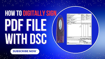 How to Sign a PDF with a Digital Signature | Easy Step-by-Step Guide #digitalsignature #dsc #vsign