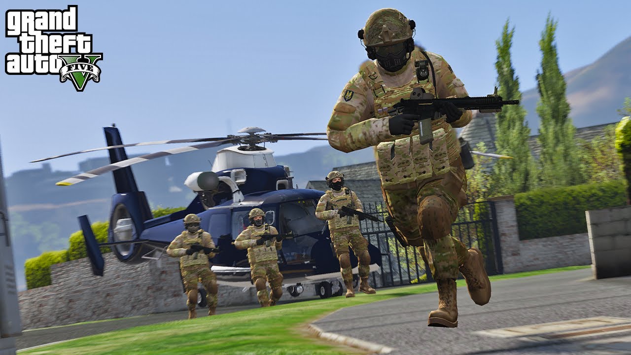 22nd SAS Who Dares Wins Hostage Rescue (GTA 5 LSPDFR Mod)