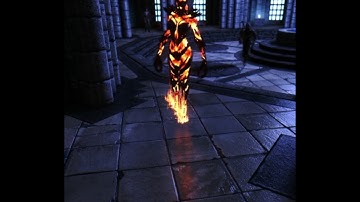 Skyrim real-time ENB reflections (college of winterhold)