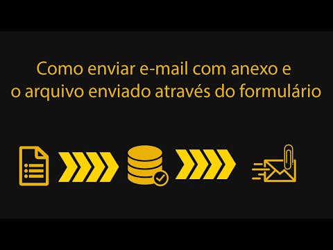 Como enviar arquivo através do formulário e enviar como anexo no e-mail