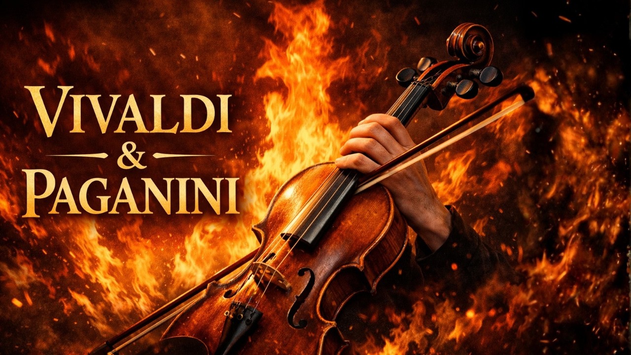 🎻Vivaldi & Paganini Inspired Emotional Solo Violin | Pure Classical Violin Music🔥🎻