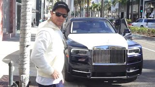 Mark Wahlberg Is A BALLER In His $400K Rolls-Royce Cullinan