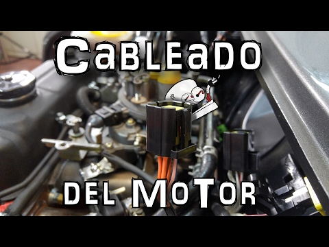 Restauración Del Mini 30 Montaje Del Cableado Del Motor Spi En