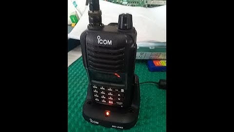 NEW UNBOXING RADIO iCOM  IC-V86