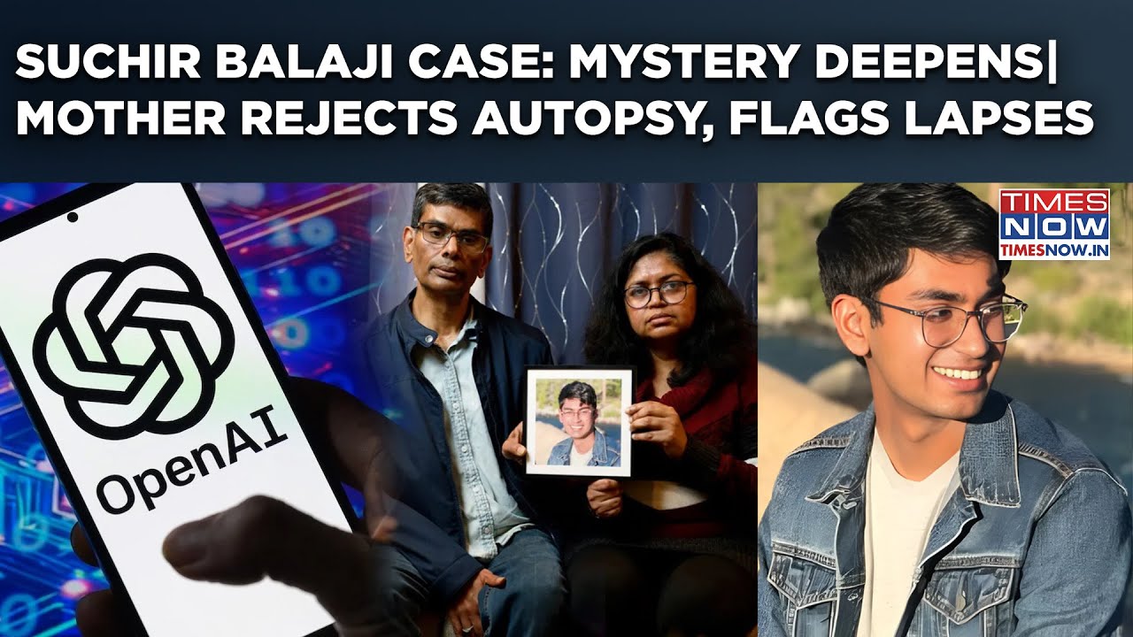 Suchir Balaji Case OpenAI Whistleblower Mystery Deepens Mother Suchir Balaji Case OpenAI Whistleblower Mystery Deepens Mother