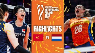 🇨🇳 CHN vs. 🇳🇱 NED - Highlights Phase 2| Women's World Championship 2022