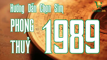 Hướng Dẫn Chọn Sim Hợp Tuổi 1989 Chuẩn Phong Thủy | Chợ sim 24h