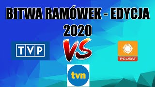 Oceniam Ramówki Tvp, Polsat, Tvn - Wiosna I Jesień 2020