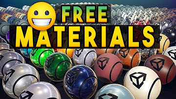 FREE! High Quality Materials Library for HDRP - 300+ Materials