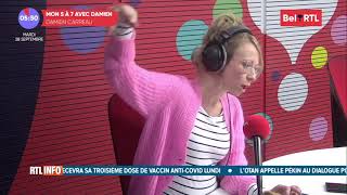 Vanessa Matagne La Matinale Bel Rtl 28 Septembre 2021