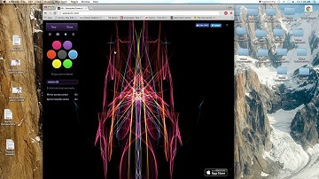 Weave Silk Interactive Generative Art-(Video#153)