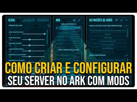 Vídeo: Como faço para ingressar em um servidor Ark modificado?