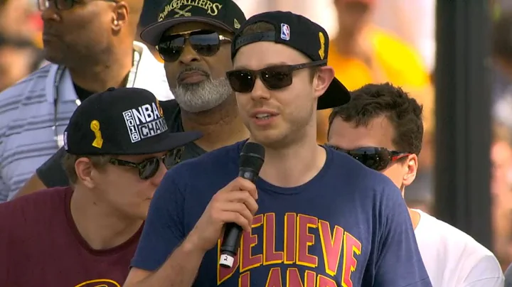Matthew Dellavedova Speech | Cavaliers Championship Parade | June 22, 2016 | NBA Finals
