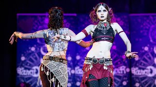 La Catalina and Lina Elfish - tribal fusion duet @Arcanum III