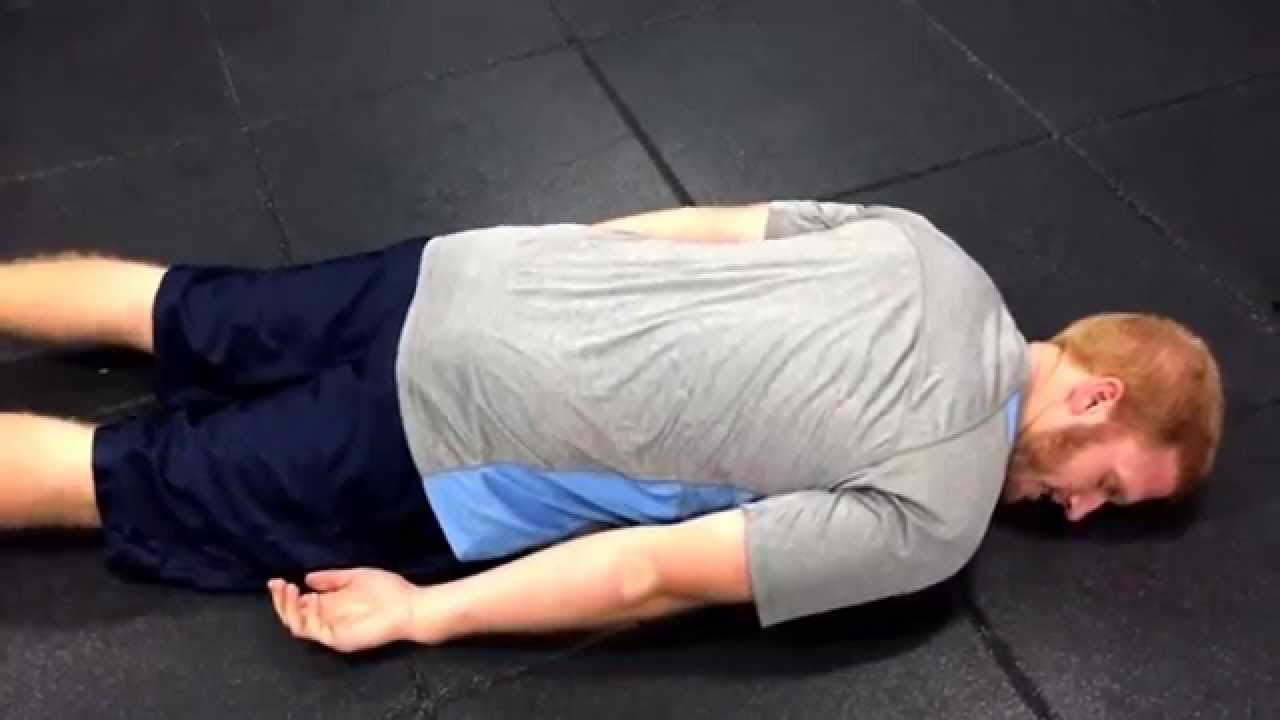 Prone Glute Squeeze Youtube