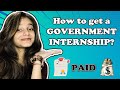 Get Paid By The Government | Internship Opportunities | Government Internship | @vanshikaxpandey