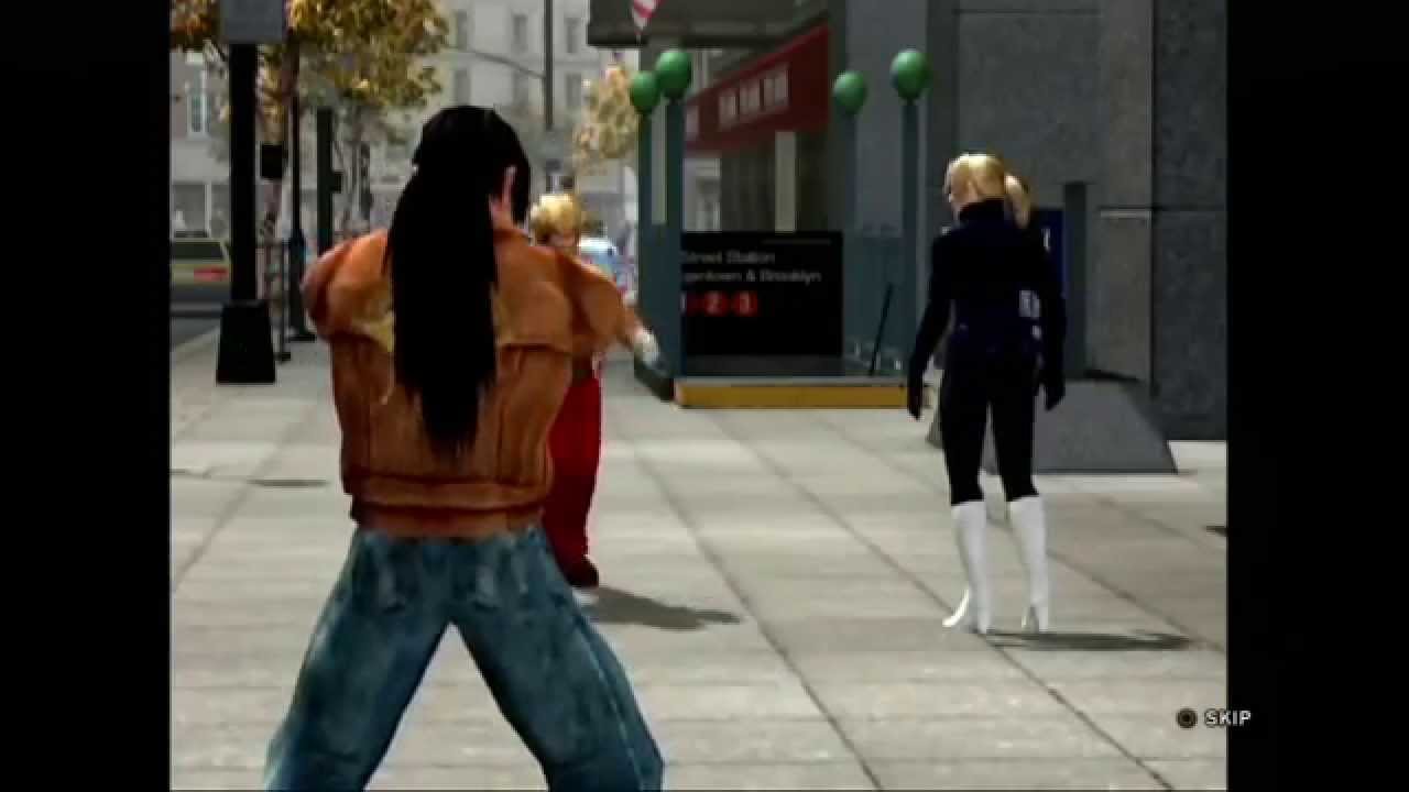 Tekken 4 Lei Wulong Ending (Nina & Steve involved) HD