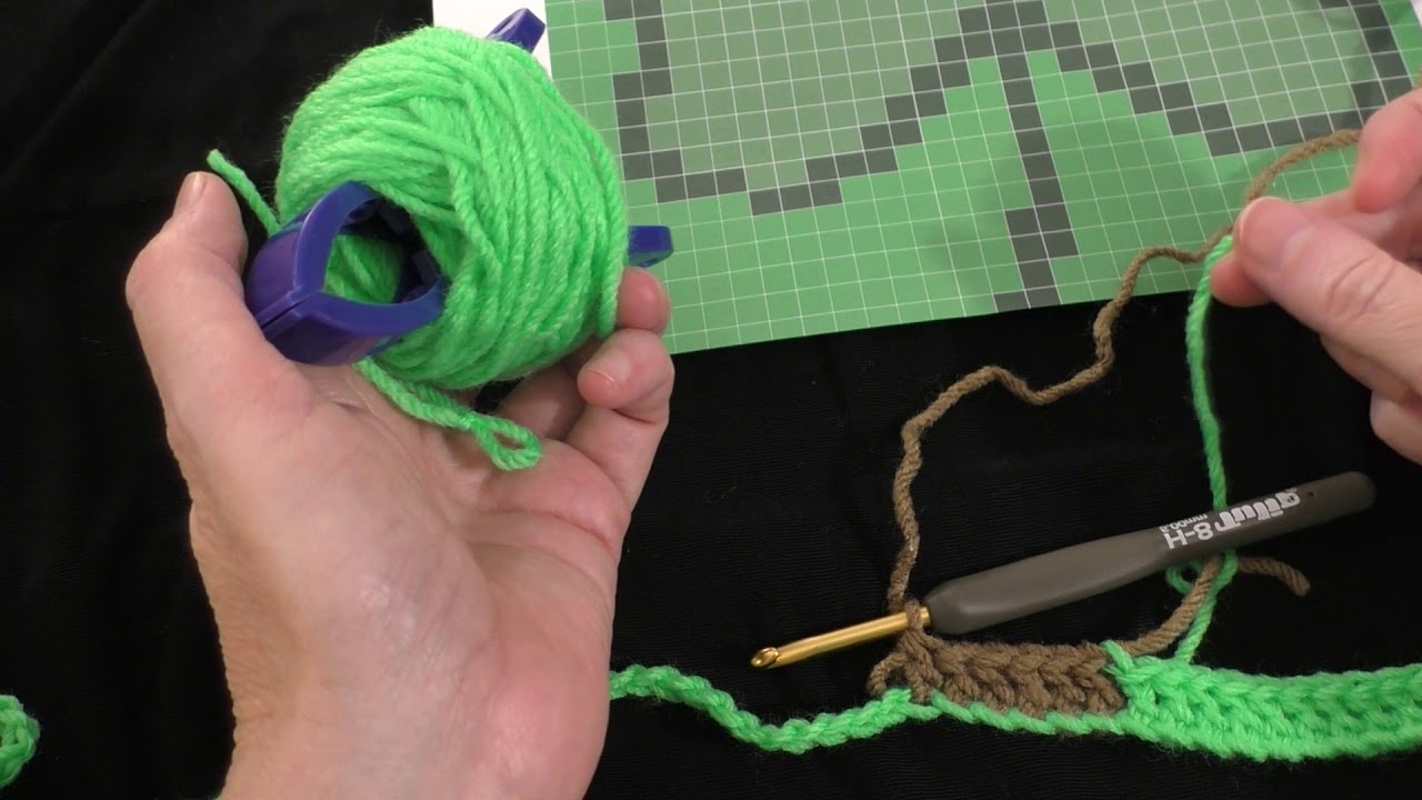 How to Use the Block Stitch in a Graphgan (Right-handed Version) - YouTube