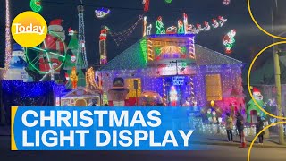 Massive Aussie Christmas Light Display Attracting Visitors From Overseas Today Show Australia