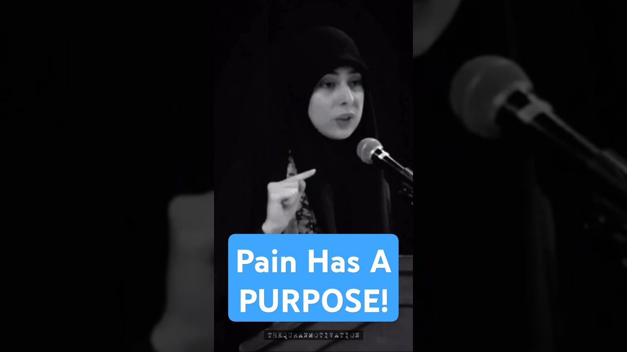 “The Purpose of Pain" | Dunia Shuaib’s Powerful Reminder