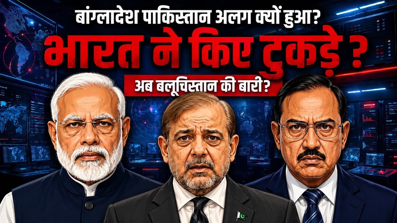 Kaise 1971 Mein Pakistan Toota? Ab Balochistan Kyu Chah… — Transcript