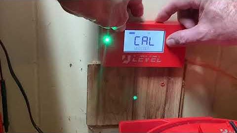 SMART LEVEL - U-Level Calibration Sequence