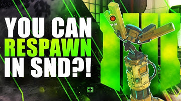You can RESPAWN in SnD?! - COD BO4 Search and Destroy + Seraph