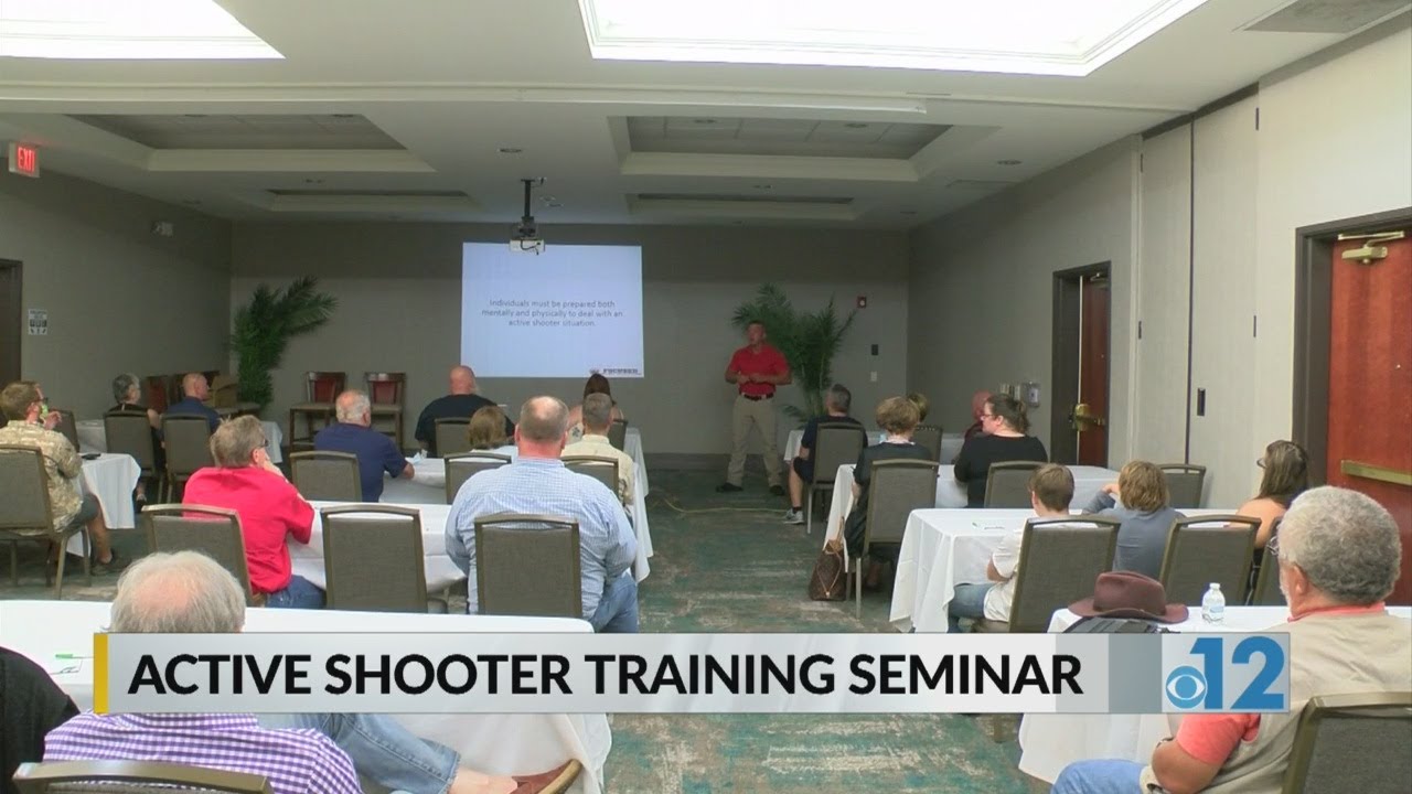 Active shooter training seminar - YouTube
