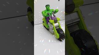 #hulk #marvelcharacter #trendingshorts #spiderman #hulksmash #marvellegendsfigures #toysstory #bike