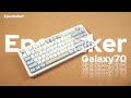 [ Review ] Epomaker Galaxy70 | Unbox, Tear down, RGB, Soundtest