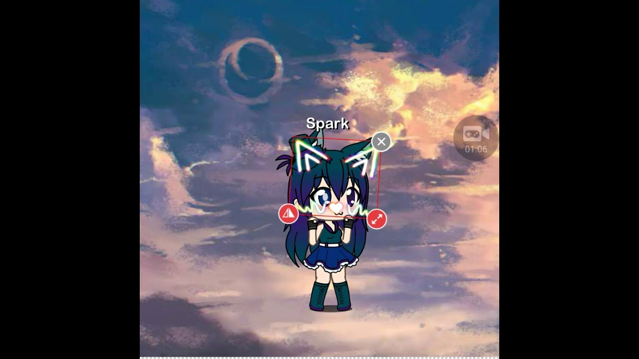 How to put a Snapchat filter on your gacha charater/Good ...