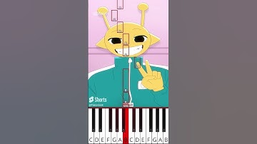 Squid Game x Sprunki | Squid Game 2 (@fash) - Octave Piano Tutorial