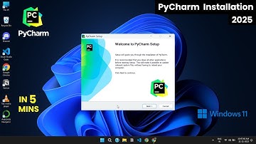 PyCharm installeren op Windows 11/10 | Volledige Python IDE-installatiehandleiding (2025)