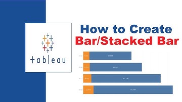Bar/Stacked Bar/Grouped Bar Chart In Tableau