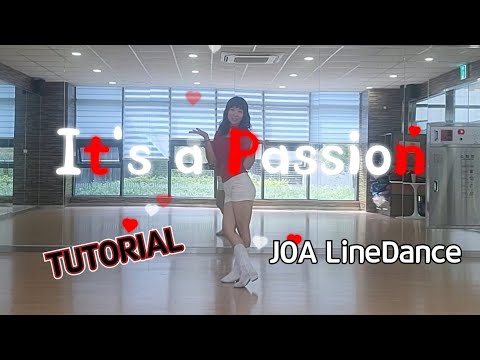It's a Passion LineDance(Tutorial) (Absolute Beginner)#평택조아라인 댄스설명 #왕초보라인댄스