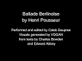 Capture de la vidéo Ballade Berlinoise For Piano By Henri Pousseur With Visuals By Vqgan