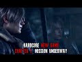 Resident evil 4 remake  hardcore  new game  no bonus weapons  chapter 1 mission underway
