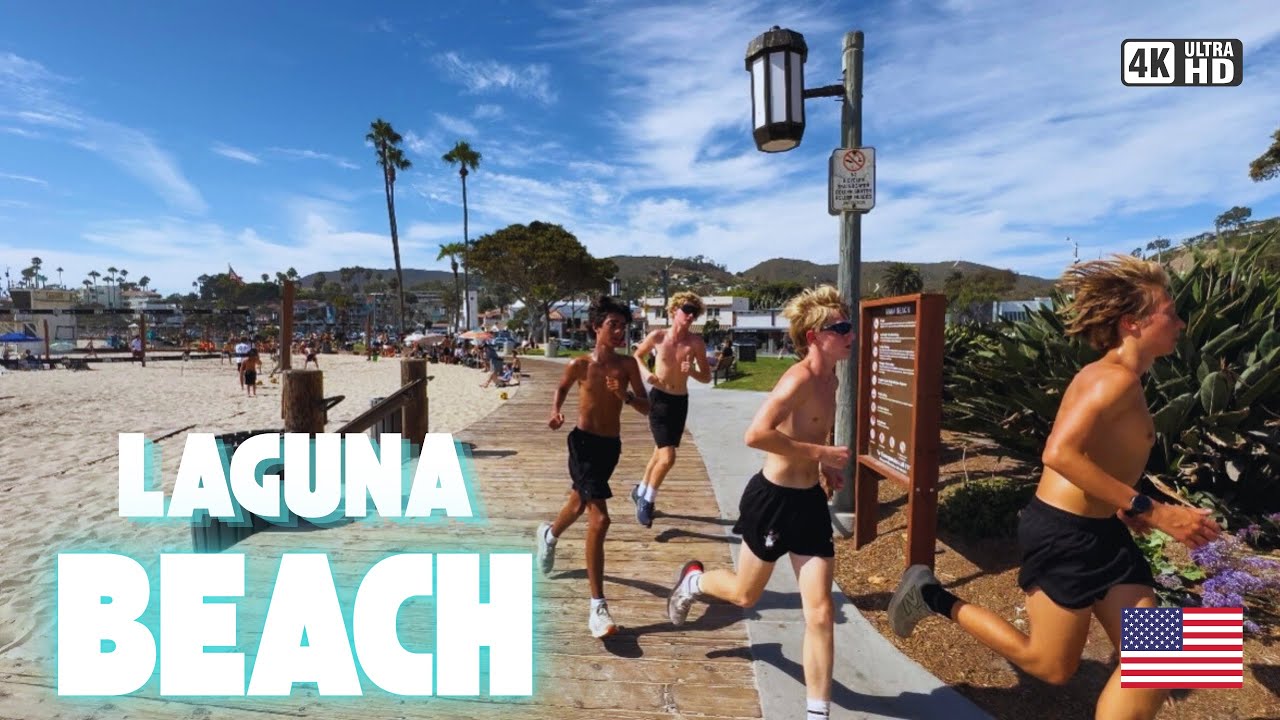 Laguna Beach Summer 2025 - [ Walking Tour ] 4K