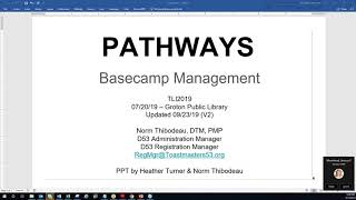 Pathways BCM Base Camp Management