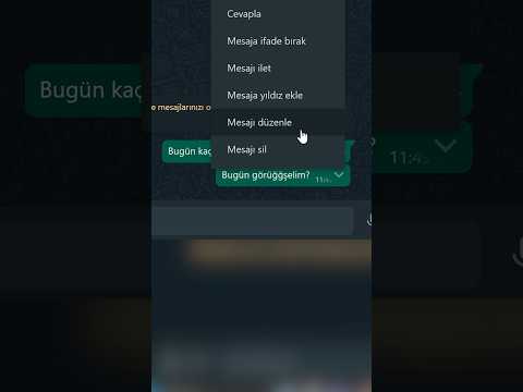 WhatsApp’ta yanlış mesaj gönderirsem?